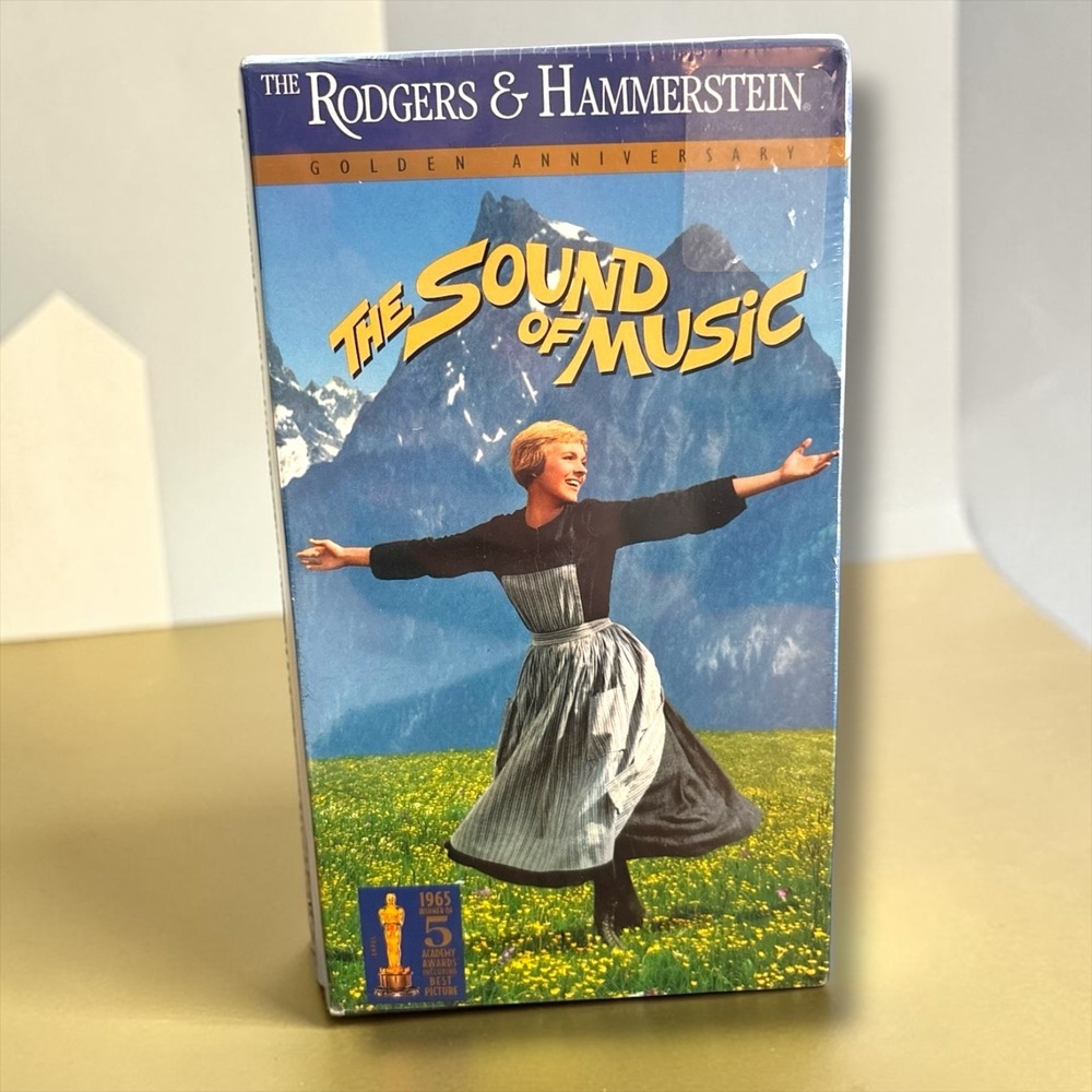 The Sound of Music VHS Golden Anniversary Julie Andrews Factory Sealed New